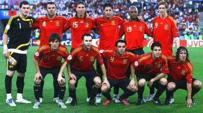 The Winning Spanish Team